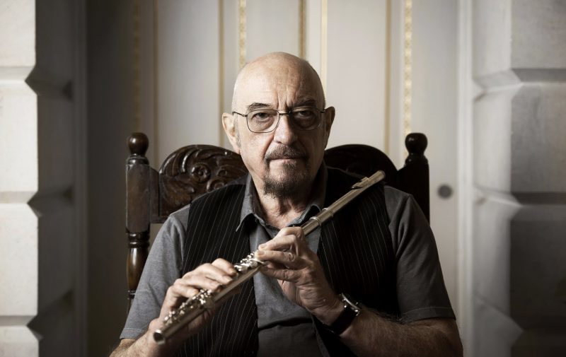 Ian Anderson photographed at his home 2021